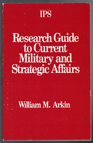 Imagen de archivo de Research Guide to Current Military and Strategic Affairs a la venta por Wonder Book