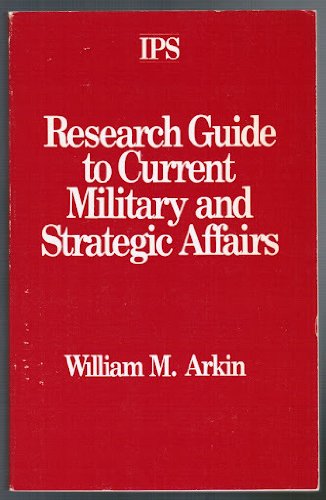 9780897580250: Research Guide to Current Military and Strategic Affairs
