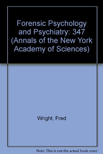 Imagen de archivo de Forensic Psychology and Psychiatry a la venta por Better World Books: West