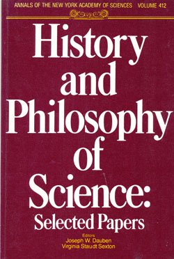 Beispielbild fr History and philosophy of science: Selected papers (Annals of the New York Academy of Sciences) zum Verkauf von Wonder Book