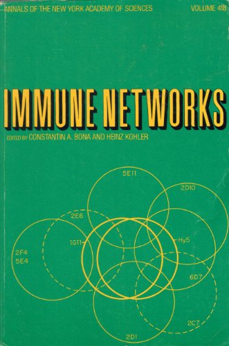 Stock image for Immune networks (Annals of the New York Academy of Sciences) for sale by Basement Seller 101