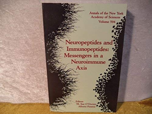 9780897666084: Neuropeptides and Immunopeptides: Messengers in a Neuroimmune Axis (Annals of the New York Academy of Sciences; Volume 594)