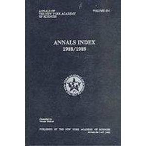 Stock image for Annals Index, 1988-89 (Annals of the New York Academy of Sciences) for sale by Bookmonger.Ltd