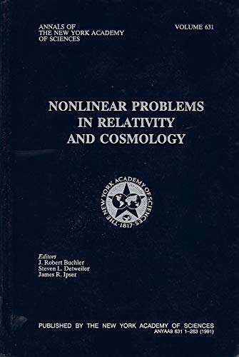 Imagen de archivo de Nonlinear Problems in Relativity and Cosmology (Annals of the New York Academy of Sciences) a la venta por dsmbooks