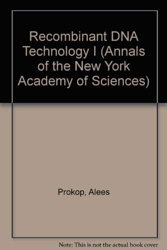 Stock image for Progress in Recombinant DNA Technology and Applications (Annals of the New York Academy of Sciences) for sale by Wonder Book