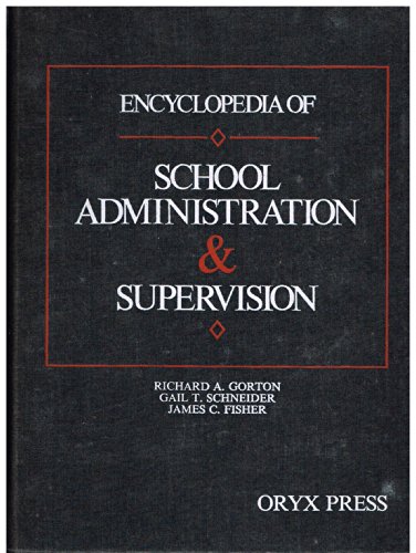 Imagen de archivo de Encyclopedia of School Administration and Supervision a la venta por Better World Books