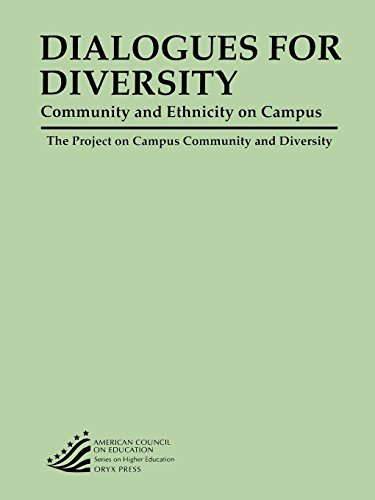 Imagen de archivo de Dialogues for Diversity : Community and Ethnicity on Campus a la venta por Better World Books