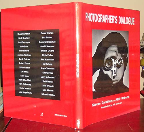 Stock image for Photographer's Dialogue for sale by Better World Books
