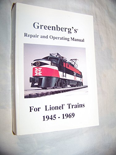 

Greenberg's repair operating manual for Lionel trains