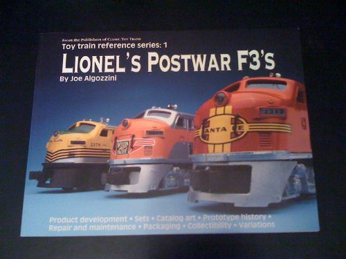 Stock image for Lionel's Postwar F3's (Toy Train Reference Series, 1) for sale by HPB-Diamond
