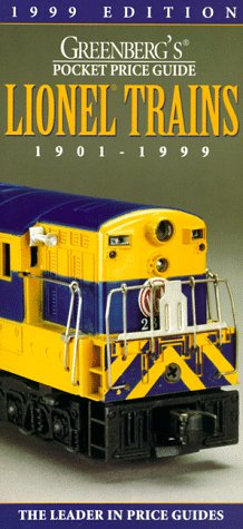 Imagen de archivo de Greenberg's Pocket Price Guide Lionel Trains 1901-1999 a la venta por HPB-Diamond