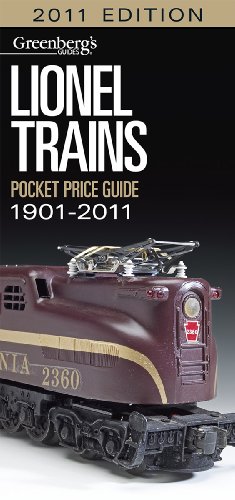 Imagen de archivo de Lionel Trains Pocket Price Guide 1901-2011 (Greenberg's Pocket Price Guide Lionel Trains) a la venta por -OnTimeBooks-