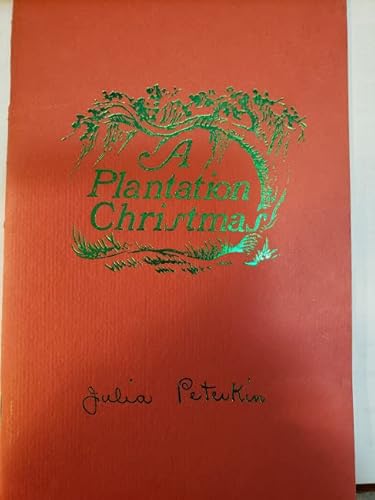 Imagen de archivo de A Plantation Christmas a la venta por ThriftBooks-Atlanta