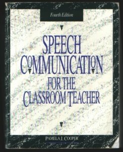 Imagen de archivo de Speech Communication for the Classroom Teacher a la venta por HPB-Red