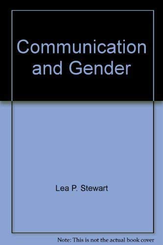 Imagen de archivo de Communication and gender a la venta por HPB-Diamond