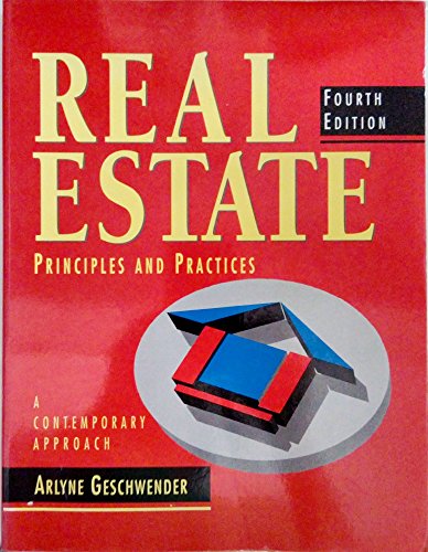 Imagen de archivo de Real Estate Principles and Practices: A Contemporary Approach a la venta por dsmbooks