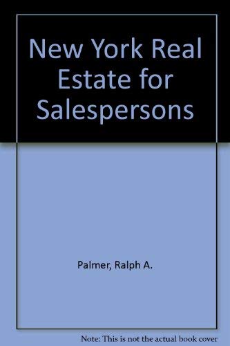 9780897879484: New York Real Estate for Salespersons