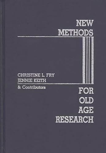 9780897890632: New Methods for Old-Age Research