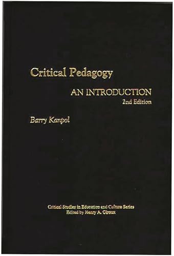 9780897895521: Critical Pedagogy: An Introduction