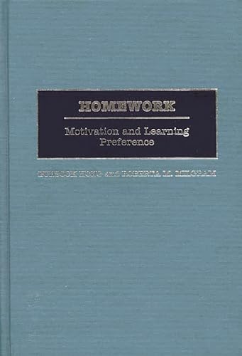 Homework : Motivation and Learning Preference