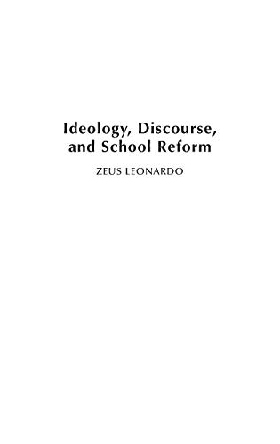 9780897899017: Ideology, Discourse, and School Reform (Critical Studies in Education and Culture Series)