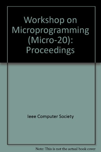 9780897912501: Workshop on Microprogramming (Micro-20): Proceedings