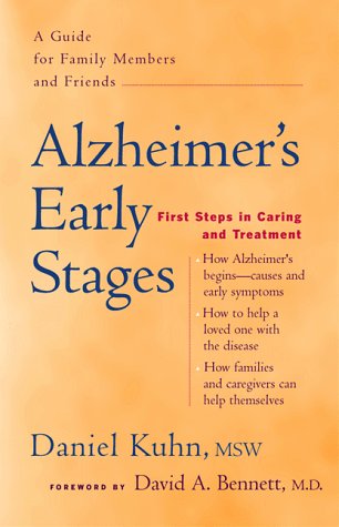 Beispielbild fr Alzheimer's Early Stages: First Steps in Caring and Treatment zum Verkauf von Wonder Book