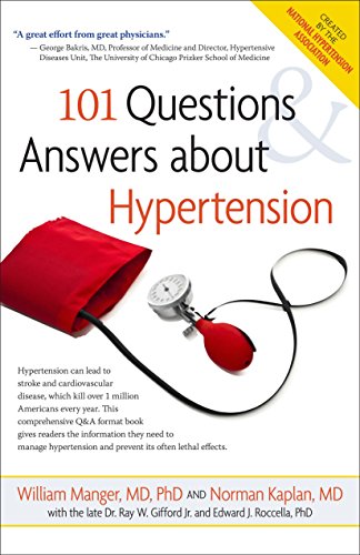 Imagen de archivo de 101 Questions and Answers About Hypertension a la venta por SecondSale