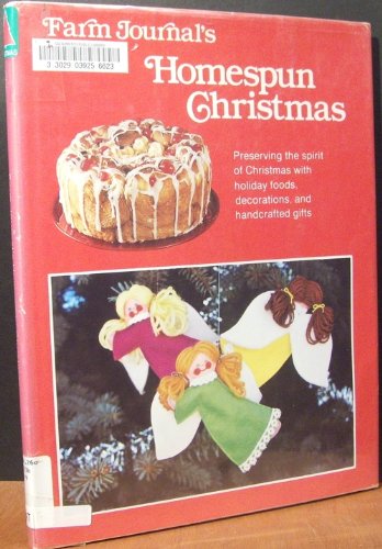 Imagen de archivo de Farm journal's homespun Christmas a la venta por Wonder Book