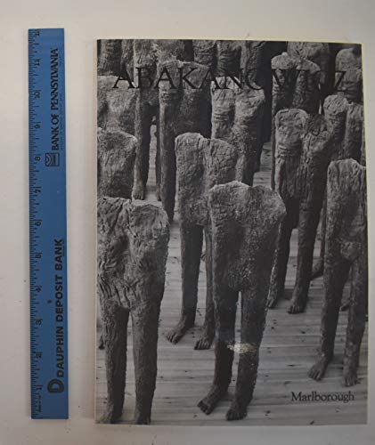 Stock image for Magdalena Abakanowicz: Recent Work for sale by ANARTIST