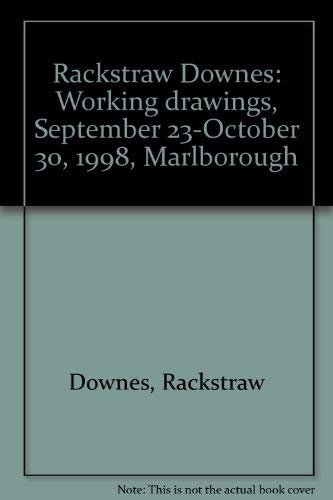 Rackstraw Downes: Working drawings, September 23-October 30, 1998, Marlborough (9780897971430) by Downes, Rackstraw