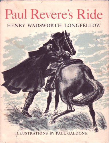 Paul Revere's ride - Longfellow, Henry Wadsworth