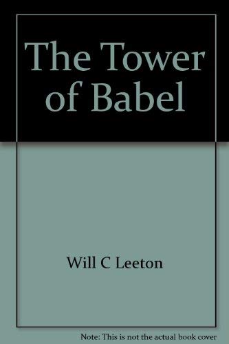 Imagen de archivo de The Tower of Babel a la venta por Wonder Book