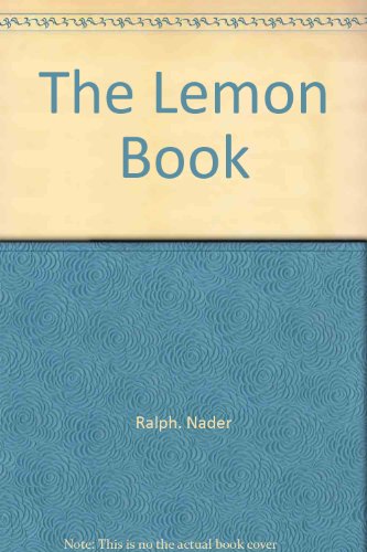 Beispielbild fr LEMON BOOK-OP zum Verkauf von Wonder Book