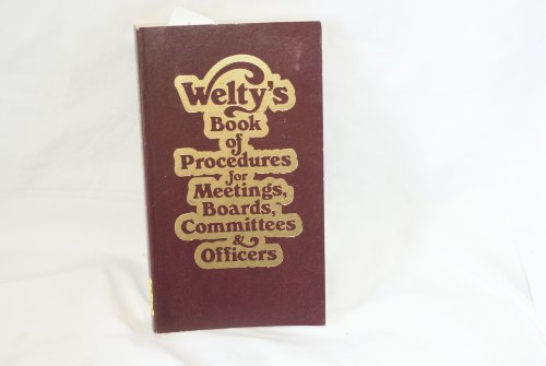 Welty's Book of Procedures