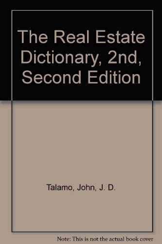 9780898030914: Real Estate Dictionary