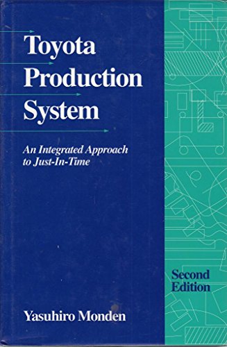 Imagen de archivo de Toyota Production System: An Integrated Approach to Just-In-Time a la venta por HPB-Red