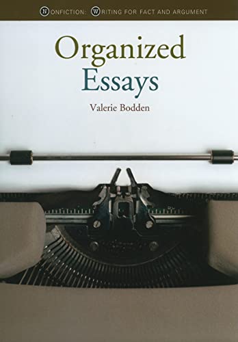 Stock image for Nonfiction Writing: Organized Essays for sale by Better World Books