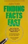 Stock image for Finding Facts Fast for sale by Reliant Bookstore