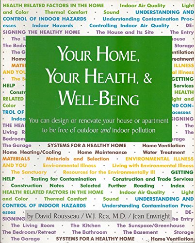 Beispielbild fr Your Home, Your Health and Well Being zum Verkauf von HPB-Movies