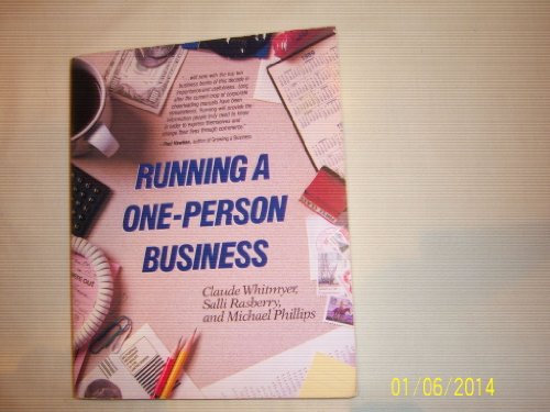 Beispielbild fr Running a One-Person Business zum Verkauf von Better World Books Ltd