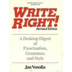 Stock image for Write Right! for sale by SecondSale