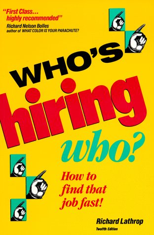 Stock image for Who's Hiring Who for sale by SecondSale
