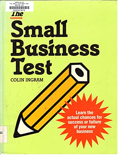 Stock image for The Small Business Test for sale by dsmbooks