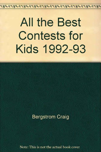 Beispielbild fr All the Best Contests for Kids, 1992-1993 zum Verkauf von Better World Books