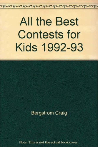 Imagen de archivo de All the Best Contests for Kids, 1992-1993 a la venta por Better World Books