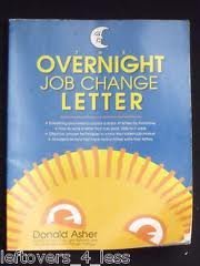 Stock image for The Overnight Job Change Letters for sale by Better World Books: West