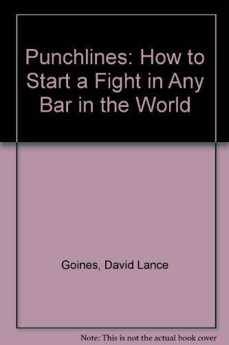 9780898156522: Punchlines: How to Start a Fight in Any Bar in the World