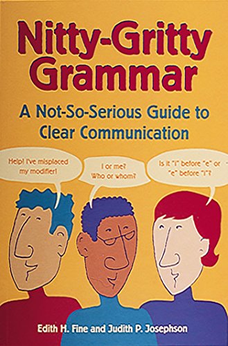 9780898159660: The Nitty Gritty Grammar Book: For People on the Go: A Not-So-Serious Guide to Clear Communication