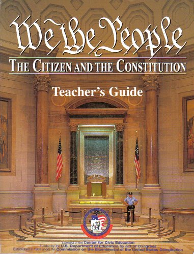 Stock image for We the People: The Citizen and the Constitution (Teacher's Guide) for sale by ThriftBooks-Atlanta
